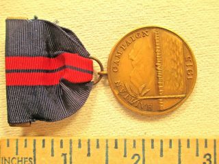 Rare USN 1915 Haitian Campaign Medal,  Plain Number 890 with a box,  NR 3
