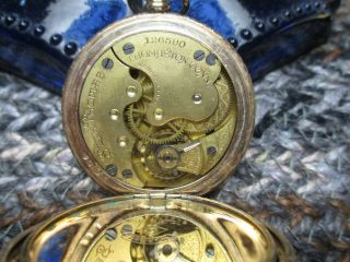 Vintage Seth Thomas Pocket Necklace Watch Runs