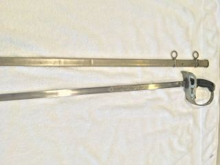 PRE WWI IMPERIAL GERMAN BAVARIAN MDL 1889 CAVALRY SWORD RGT.  HERZOG CARL THEODOR 10