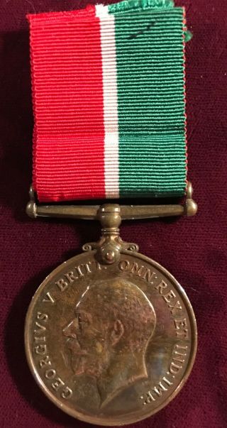 Great Britain Wwi Mercantile Marine Medal 1914 - 1918