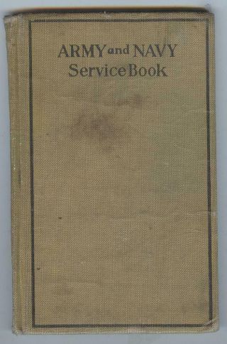Wwi Us Marine Corps 18th Company 5th Regiment Service Book W/ Record Inside