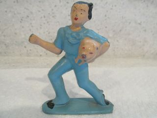 Vintage Tommy Toy Hollow Cast Slush Lead figure 1930 Tom Tom Pipers Son 6