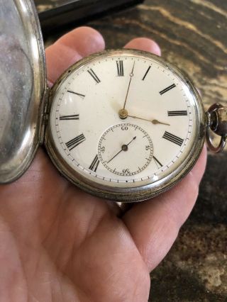 Antique M J Tobias Liverpool Key Wind Pocket Watch