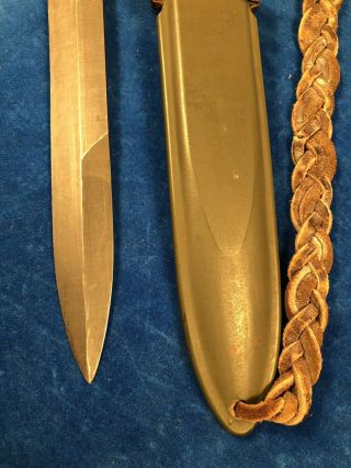 WW2 USM3 IMPERIAL GUARD MARK TRENCH KNIFE w M8 SHEATH WWII 4