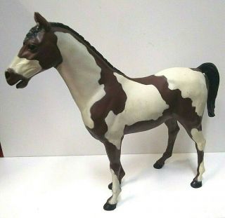 Marx Toys Best Of The West Brown White Horse