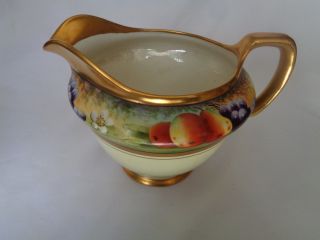 Stouffers Gold Encrusted Hand Painted Wine/water Pitcher
