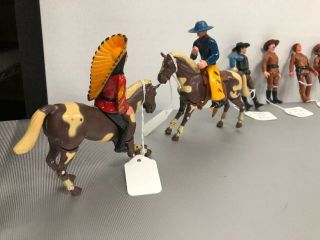 Vintage 1978 Carolina Empire Legends Of The West Crazy Horse,  Cody,  Earp,  Horses 2