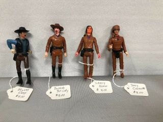 Vintage 1978 Carolina Empire Legends Of The West Crazy Horse,  Cody,  Earp,  Horses 3