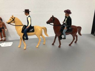 Vintage 1978 Carolina Empire Legends Of The West Crazy Horse,  Cody,  Earp,  Horses 4