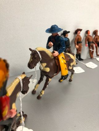 Vintage 1978 Carolina Empire Legends Of The West Crazy Horse,  Cody,  Earp,  Horses 6