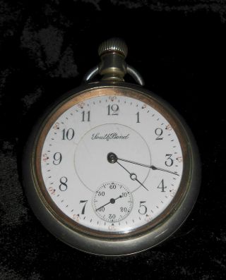 South Bend Model 215 17 Jewel Pocket Watch 1913,