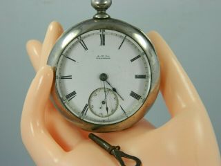 Vintage American Waltham Co Champion Dueber Case Pocket Watch Ps Bartlett W/key