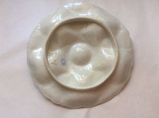 Oyster Plate Gorgeous Antique Victorian Austria Oyster Plate c.  1876 - 1889,  op317 8