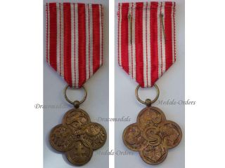 Czechoslovakia Ww1 War Cross Military Medal Wwi 1914 1918 Czech Decoration Award