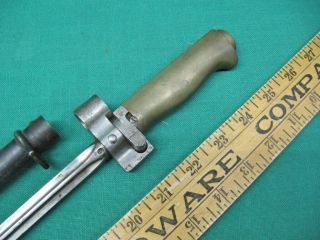 WWI French Lebel Rosalie Bayonet and Scabbard Authentic Piece 2