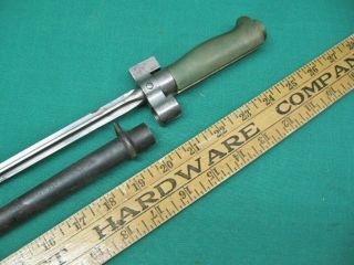 WWI French Lebel Rosalie Bayonet and Scabbard Authentic Piece 5