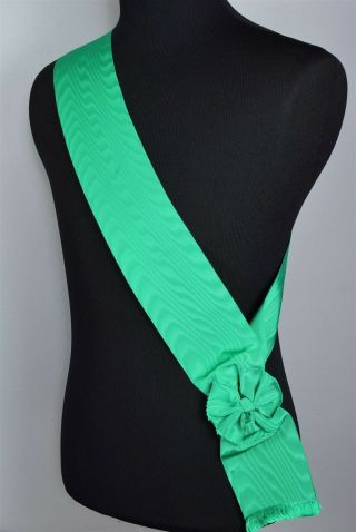 Military Decoration/award/recognition Sash/ribbon Solid Shamrock Green