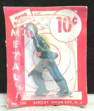 Barclay Lead Toy " Midi " Pod Foot Soldier Walking Forward B - 270a Rare In Package