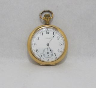 12 Size 17 Jewel Waltham Pocket Watch Grade 225 Jeweler Dial Ac Stanners Toronto