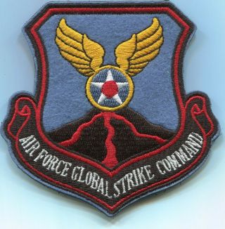 23rd Bomb Squadron Us Air Force Jacket Patch Af Global Strike Command On Felt