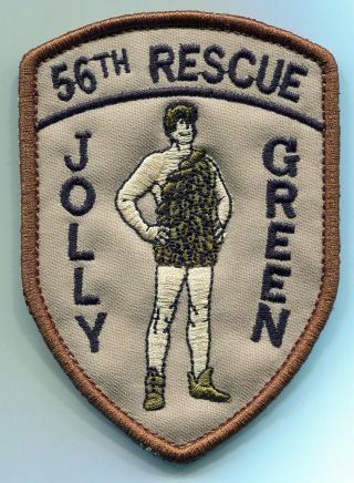 56th Rescue Squadron Us Air Force Jolly Green Giant Desert Theater Made