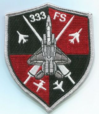 333rd Fighter Squadron Lancers Us Air Force Jacket Patch Friday Shield Design