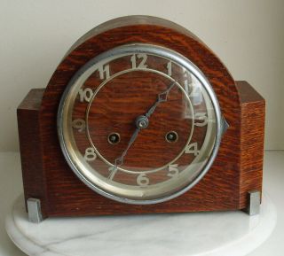 Vintage Mantle Clock For Spares Repair