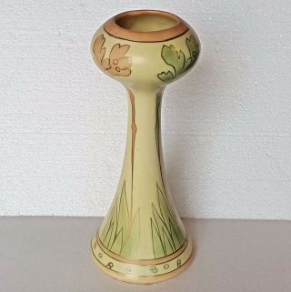 C.  1910 Austrian Art Nouveau Royal Dux Wasted Vase.