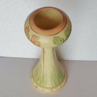C.  1910 Austrian Art Nouveau Royal Dux Wasted Vase. 8