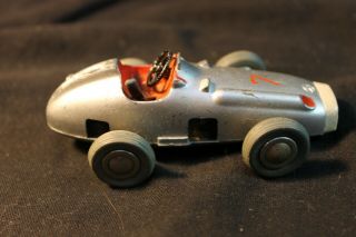 Vintage Schuco Mercedes 7 Micro Racer West Germany Key Wind Car 1043