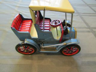Vintage Made In Japan Tin Toy Car Oldtimers No.  7 4