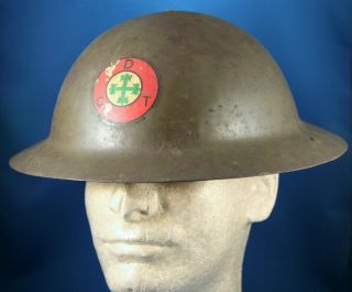 Ww1 Portugese Brit Mk.  I Helmet