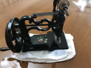 1861 Charles Chas Raymond Cast Iron Sewing Machine Very Rare 3