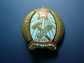 Hungary Vit Budapest 1949 Antique Pin Badge Hungarian Communist Unknown Magyar