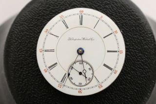 1983 Antique Hampden Special 18s 17j John C Dueber 781815 Pocket Watch Movement