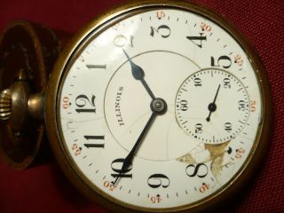 Antique 3481910 Illinois Gold Filled Pocket Watch 17 Jewels