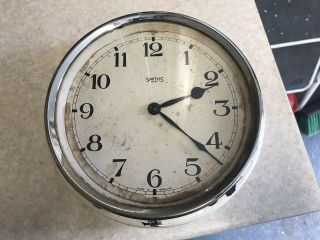 Vintage Bakelite Smiths 8 Day Wall Clock.  Office,  Industrial,  Station.