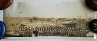 1935 Bartlett Texas Civilian Conservation Corps Co 3805 Panoramic Photo