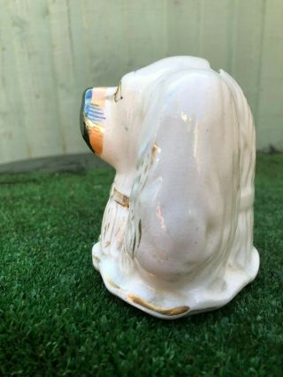 19thC STAFFORDSHIRE SPANIEL DOG ' S HEAD,  MONEY BANK,  MONEY BOX c1880s 5