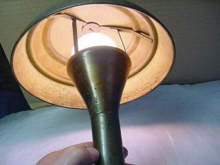 ANTIQUE MACHINE AGE ART DECO TABLE LAMP 3