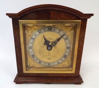 Vintage Elliott Wooden Wind Up Mantle Clock - Spares/repairs - L26