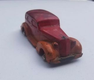 Vintage Rainbow Rubber Co.  Oldsmobile Toy Car Antique Auto 3