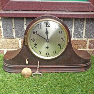 Large Westminster Chime Clock - Jahresuhren - Fabrik Napoleon Hat 8 Day - Chimes