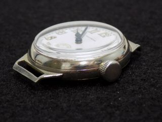 WWI 1916 Waltham Watch Co.  US Army Trench Wristwatch 14kt Gold Case - 3