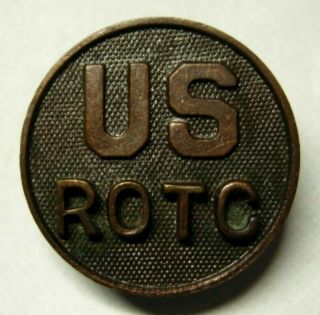 Ww1 Enlisted Collar Disk - Rotc - Applied Letters - Sb