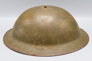 Us Wwi / Wwii M1917a Kelly Transitional Helmet With Leather Liner