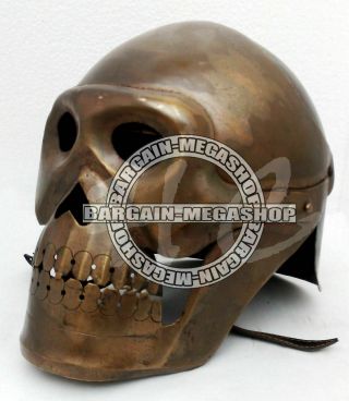 Halloween Roman Knight Viking Mask Medieval Spartan Armour Skeleton Skull Helmet