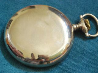 Antique 1903 WALTHAM 18s 7J Kw/Ls Pocket Watch - - For Repair /Parts 2