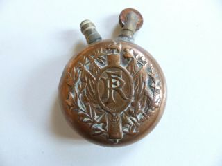 Antique French Wwi Trench Art Pocket Lighter (n2)