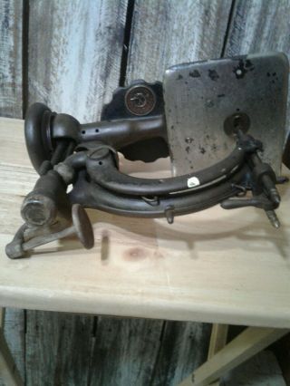 Antique 1871 Cast Iron Willcox & Gibbs Sewing Machine Head 2